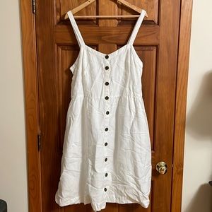 LOFT linen dress, size 14